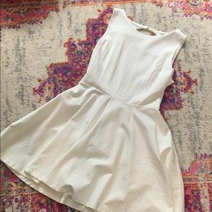 Lulus Open Back Skater Dress